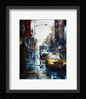 39 Mott Street, rain Fine Art Print