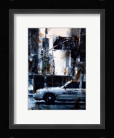 Lincoln Tunnel & 9th Avenue, rain Fine Art Print