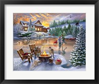 Evening Skate Fine Art Print