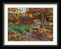 Harvest at the Cabin Fine Art Print