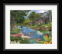 Summer Cabin Fine Art Print