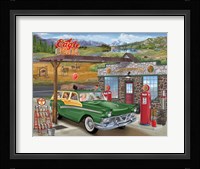 Family Trip Framed Print