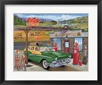 Family Trip Framed Print