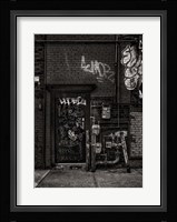 Alleyway Pipes No 4 Fine Art Print