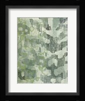 Celadon Ikat I Fine Art Print