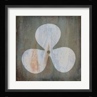 Rusty Sign Ship Propeller Framed Print