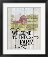 Farm Signs A Framed Print