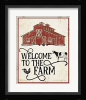 Farm Signs C Framed Print