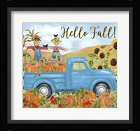 The Pumpkin Patch Truck D Fine Art Print