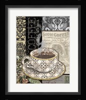 Lion Coffee B Framed Print