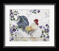 Seasonal Rooster 1 Framed Print