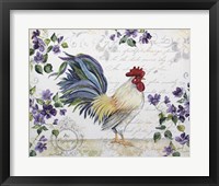Seasonal Rooster 1 Framed Print