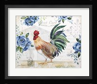 Seasonal Rooster 2 Framed Print