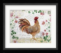 Seasonal Rooster 3 Framed Print
