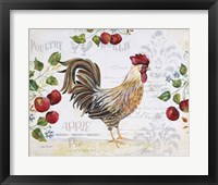 Seasonal Rooster 10 Framed Print