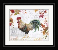 Seasonal Rooster 11 Framed Print