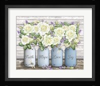 Bouquets of Inspiration D Framed Print