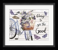 Bicycle Inspirations D Framed Print