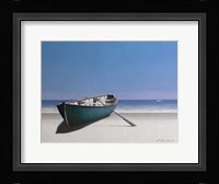 Blue Boat Fine Art Print