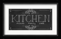 Kitchen Chalk Fine Art Print