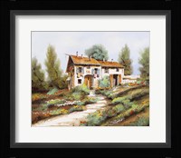 La Casa Sulla Collina Fine Art Print