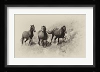 Badlands Antique 3 Fine Art Print