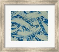 Textures in Blue I Fine Art Print