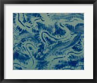 Textures in Blue VII Fine Art Print
