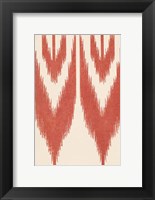 Flame Stitch Motif I Fine Art Print