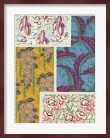 Art Deco Florals III Fine Art Print