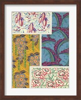 Art Deco Florals III Fine Art Print