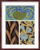 Art Deco Florals VI Fine Art Print