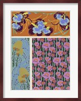 Art Deco Florals VII Fine Art Print