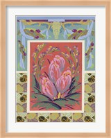 Art Deco Florals VIII Fine Art Print