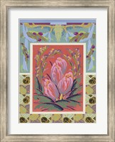 Art Deco Florals VIII Fine Art Print
