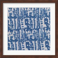 Blue Batik II Fine Art Print