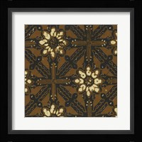 Ethnic Batik III Framed Print