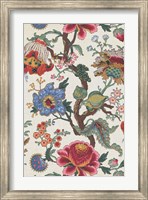 Vintage Jacobean Floral I Fine Art Print