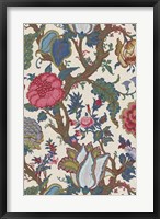 Vintage Jacobean Floral II Fine Art Print