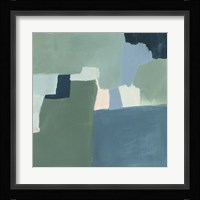 Teal and Sage I Fine Art Print