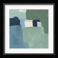Teal and Sage II Fine Art Print