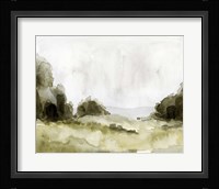 Simple Watercolor Scape II Framed Print
