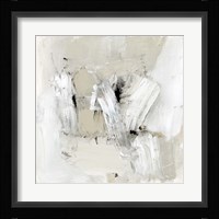 Neutral Brushstrokes I Fine Art Print