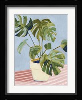Plant on Pink II Framed Print