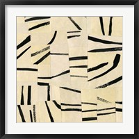 Abstract Grid II Framed Print