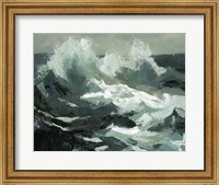 Choppy Ocean View II Fine Art Print