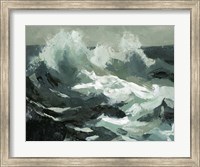 Choppy Ocean View II Fine Art Print