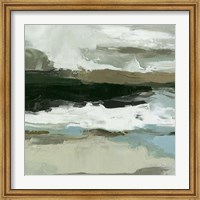 Textured Ocean Tide I Fine Art Print