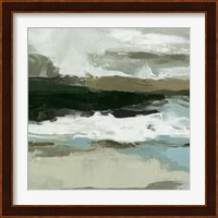 Textured Ocean Tide I Fine Art Print