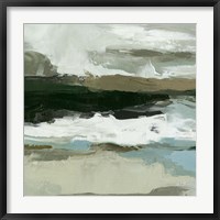 Textured Ocean Tide I Fine Art Print